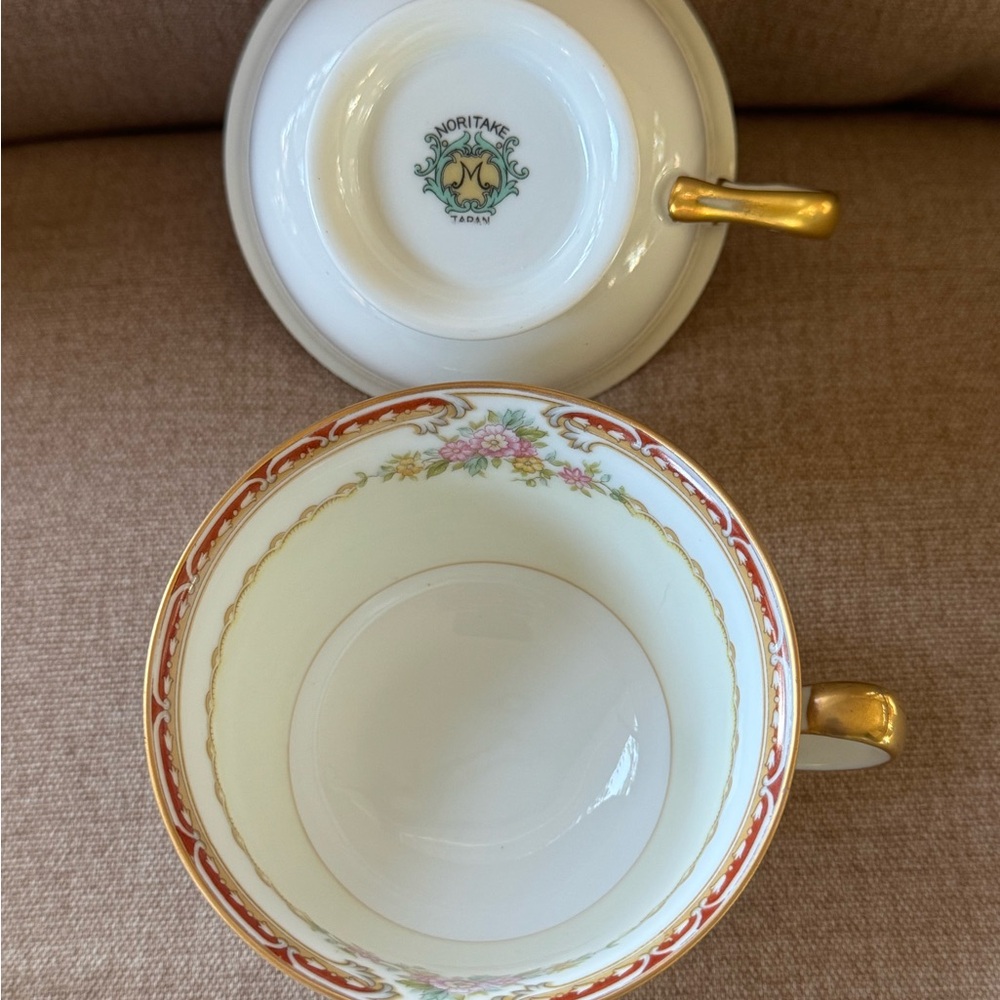 Noritake Vintage Porcelain teacup set